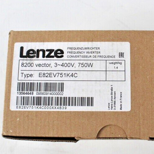 E82EV751K4C NEU LENZE E82EV751_4C 8200 Vector 0.75kW