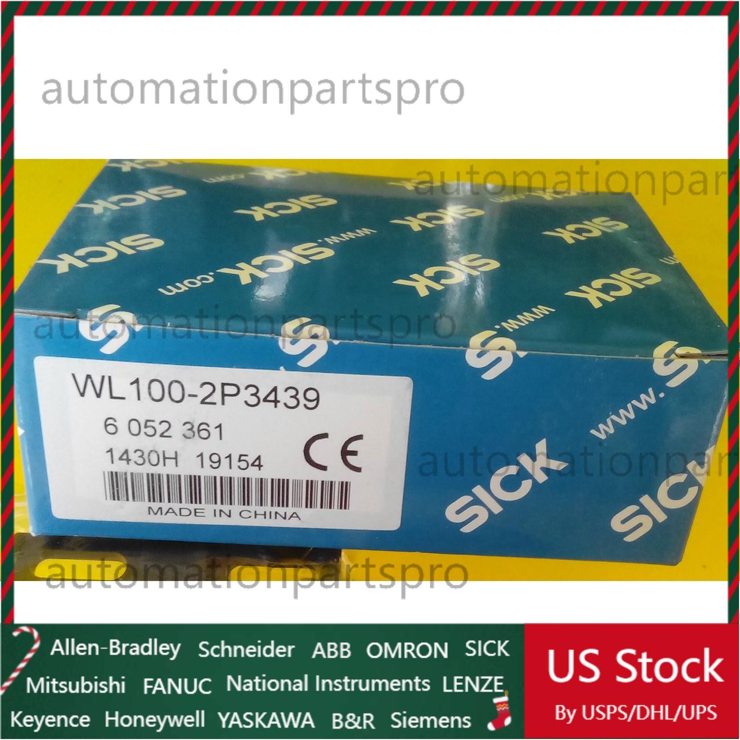 1PC NEW SICK WL100-2P3439 Photoelectric Sensor FREE SHIPPING