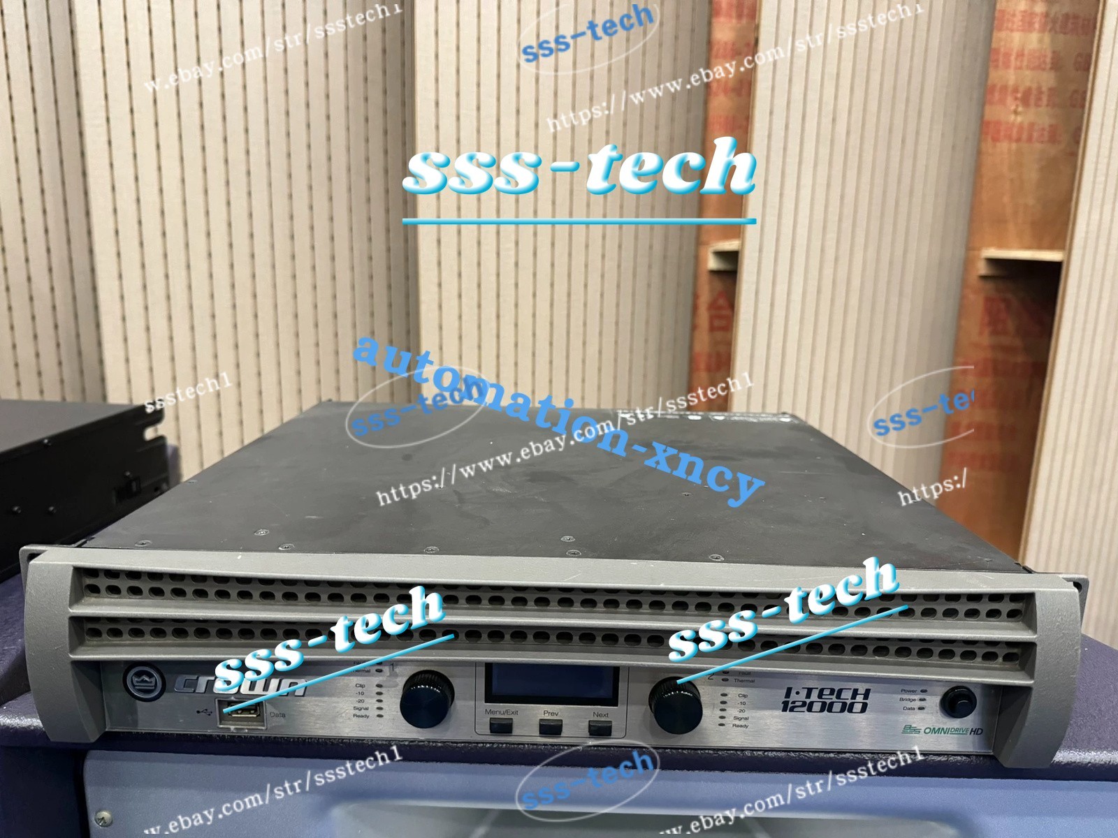 1PC USED I.TECH12000 Power Amplifier Fast shipping#UPS or FedEx