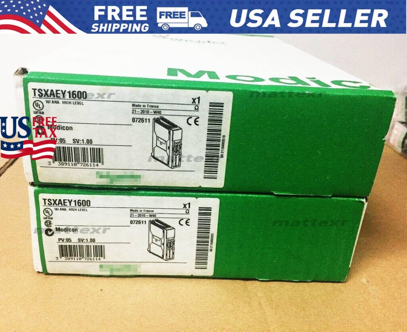 In Box TSXAEY1600 Analog PLC Input Module TSXAEY1600 US Free TAX