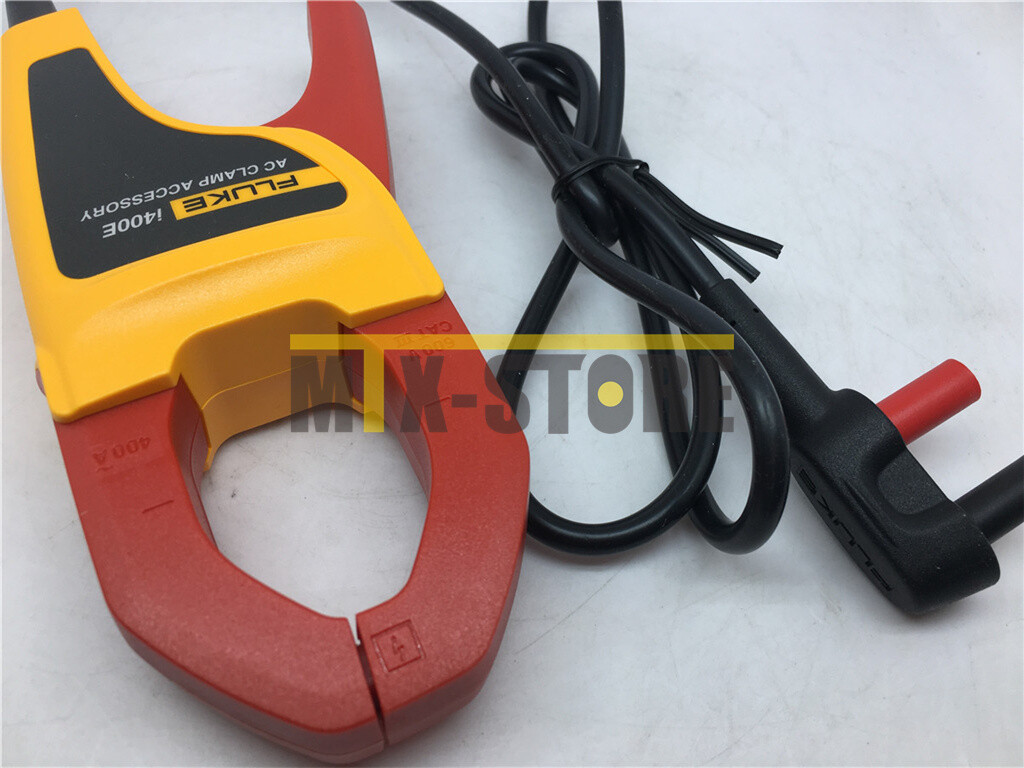 FLUKE I400E 400A AC CURRENT 4mm Banana Plug CLAMP-ON PROBE Use for Multimeter