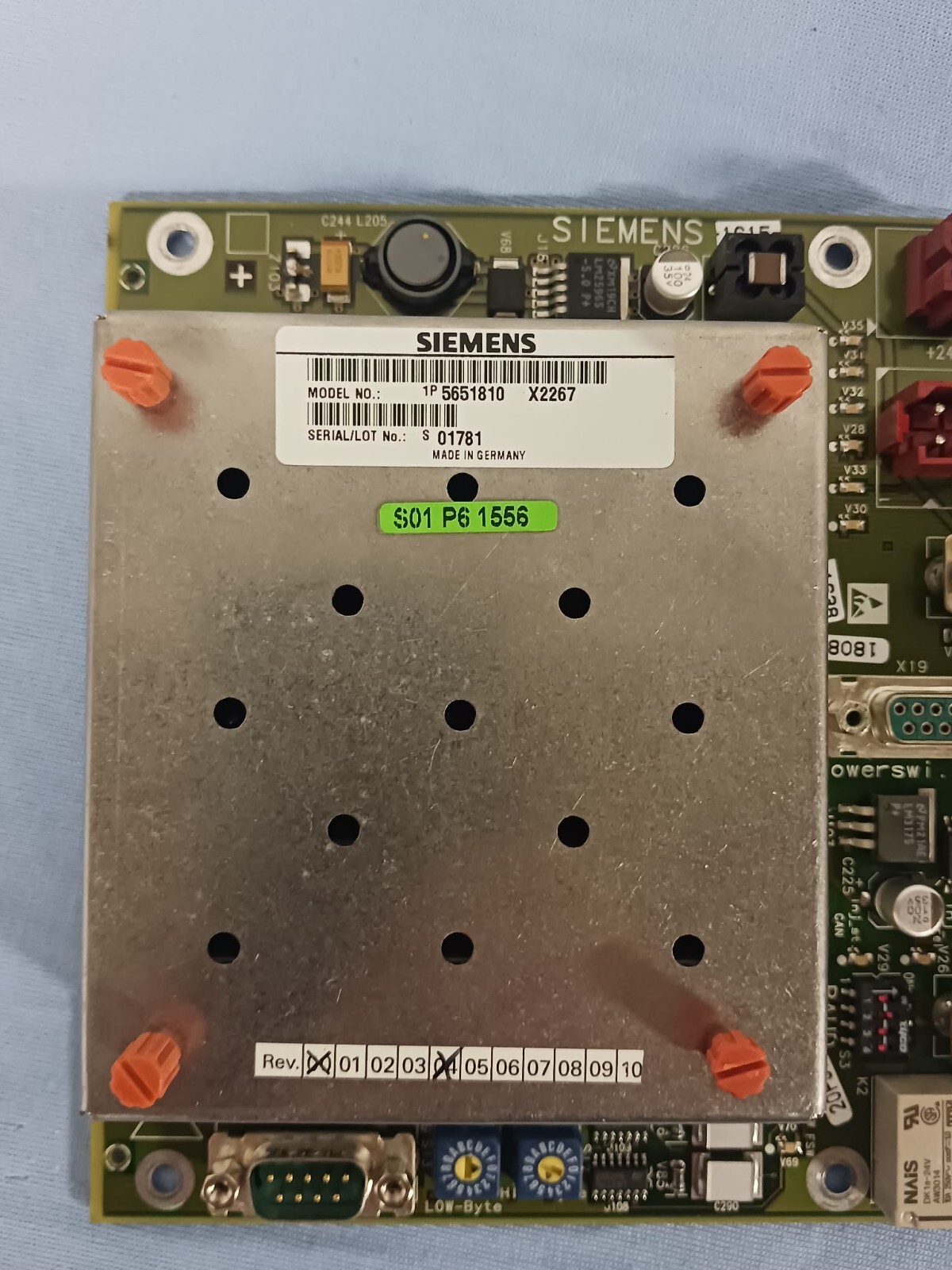 Siemens Axiom Artis Cath Angio Lab PCB Interface Circuit Board – 5651810 X2267
