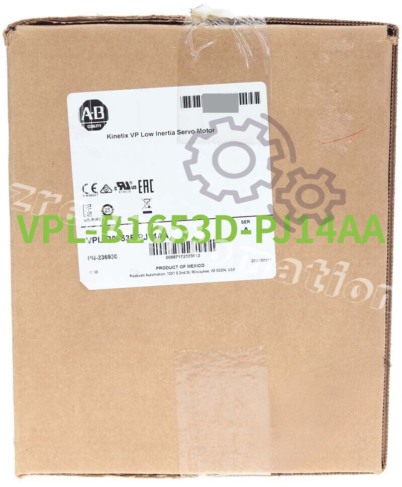 VPL-B1653D-PJ14AA AB Kinetix VP Low Inertia Servo Motor New In Box Spot Goods