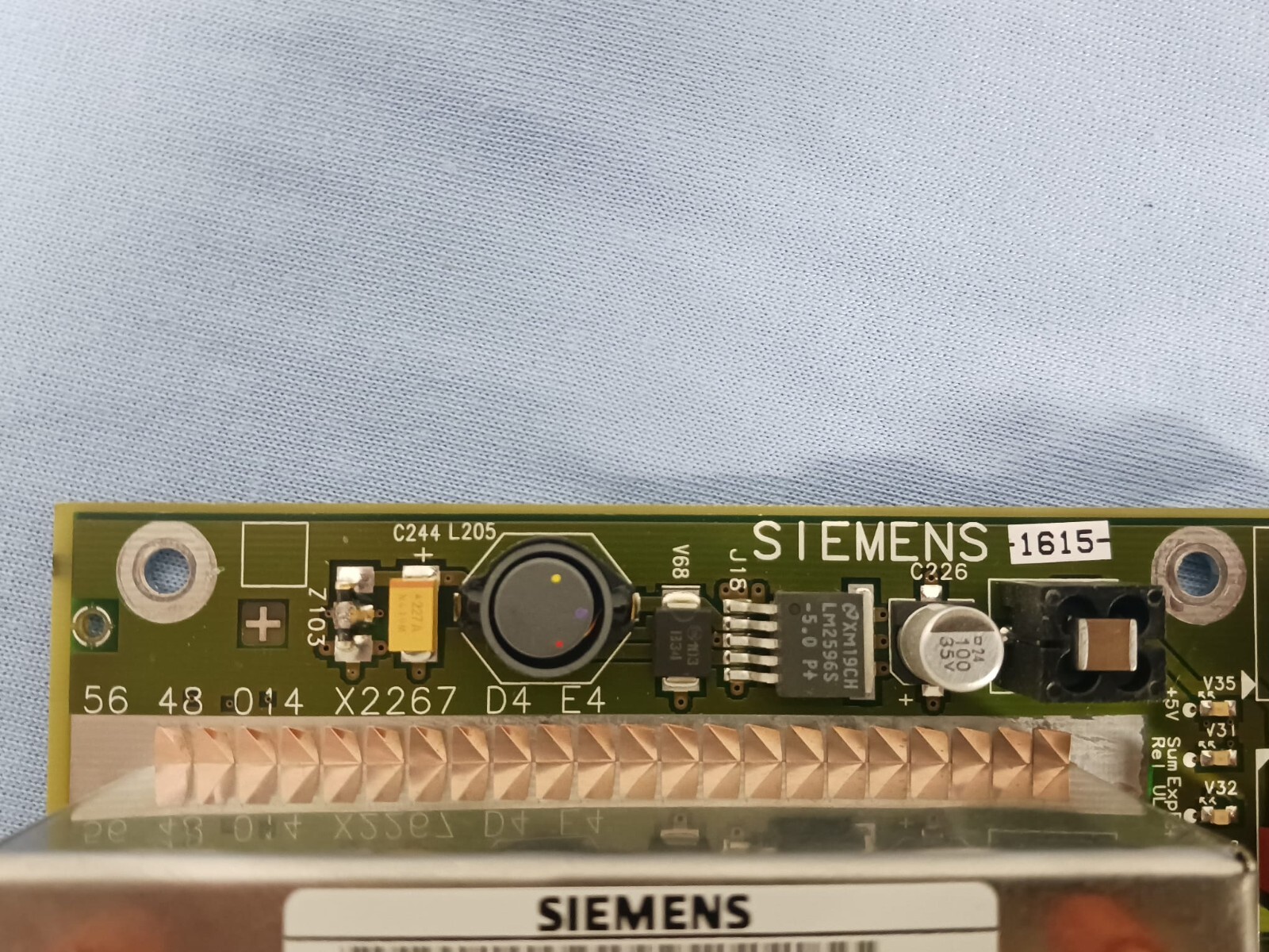 Siemens Axiom Artis Cath Angio Lab PCB Interface Circuit Board – 5651810 X2267