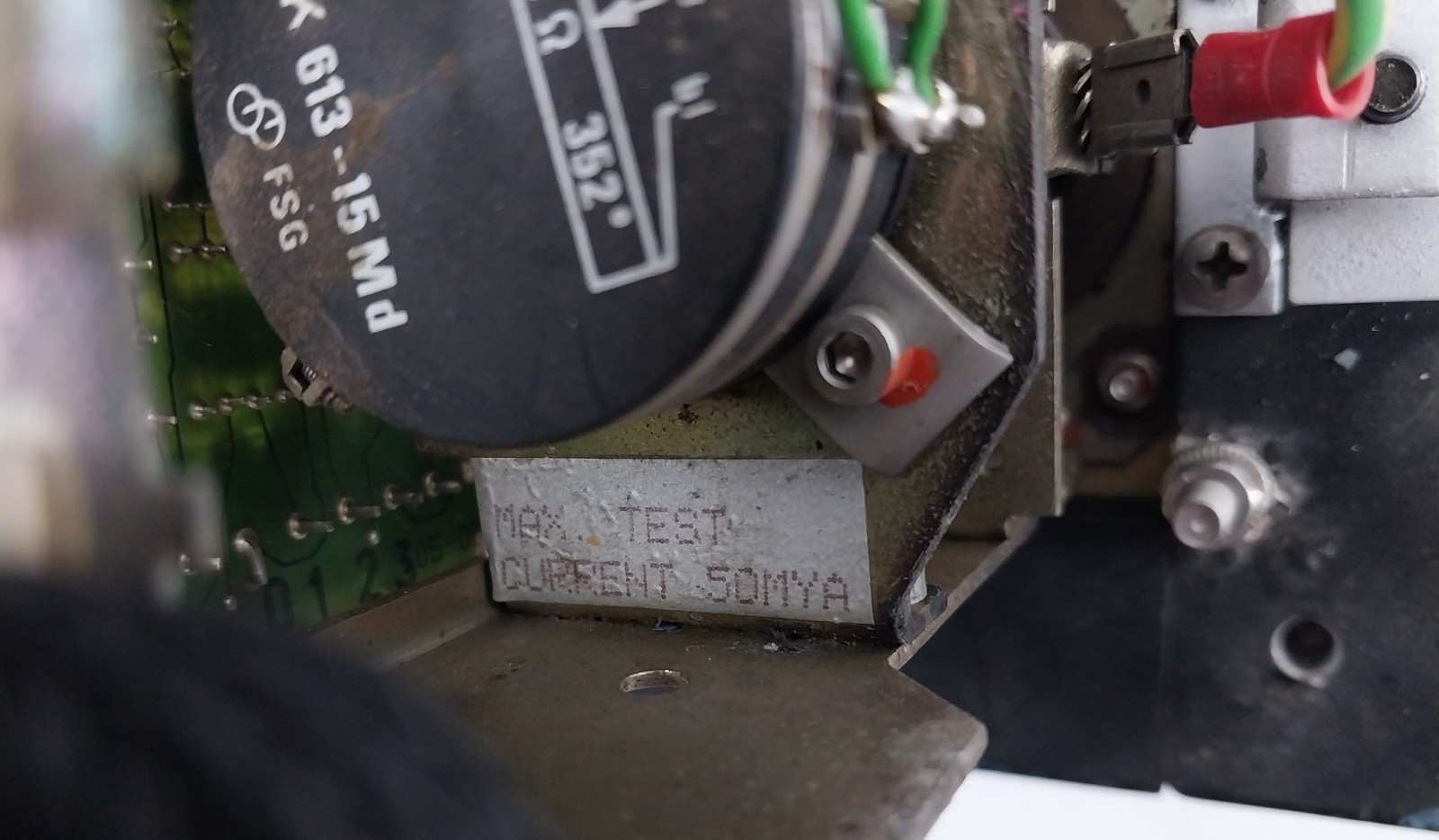 ANSCHUTZ KIEL 135-093 NG 002 Take-Over Unit Steering Control Device 10A