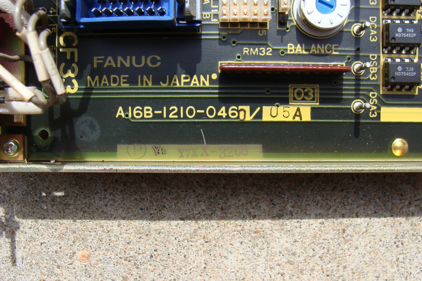 FANUC A16B-1210-0460 05A C&C Machine Known Working Take Out.