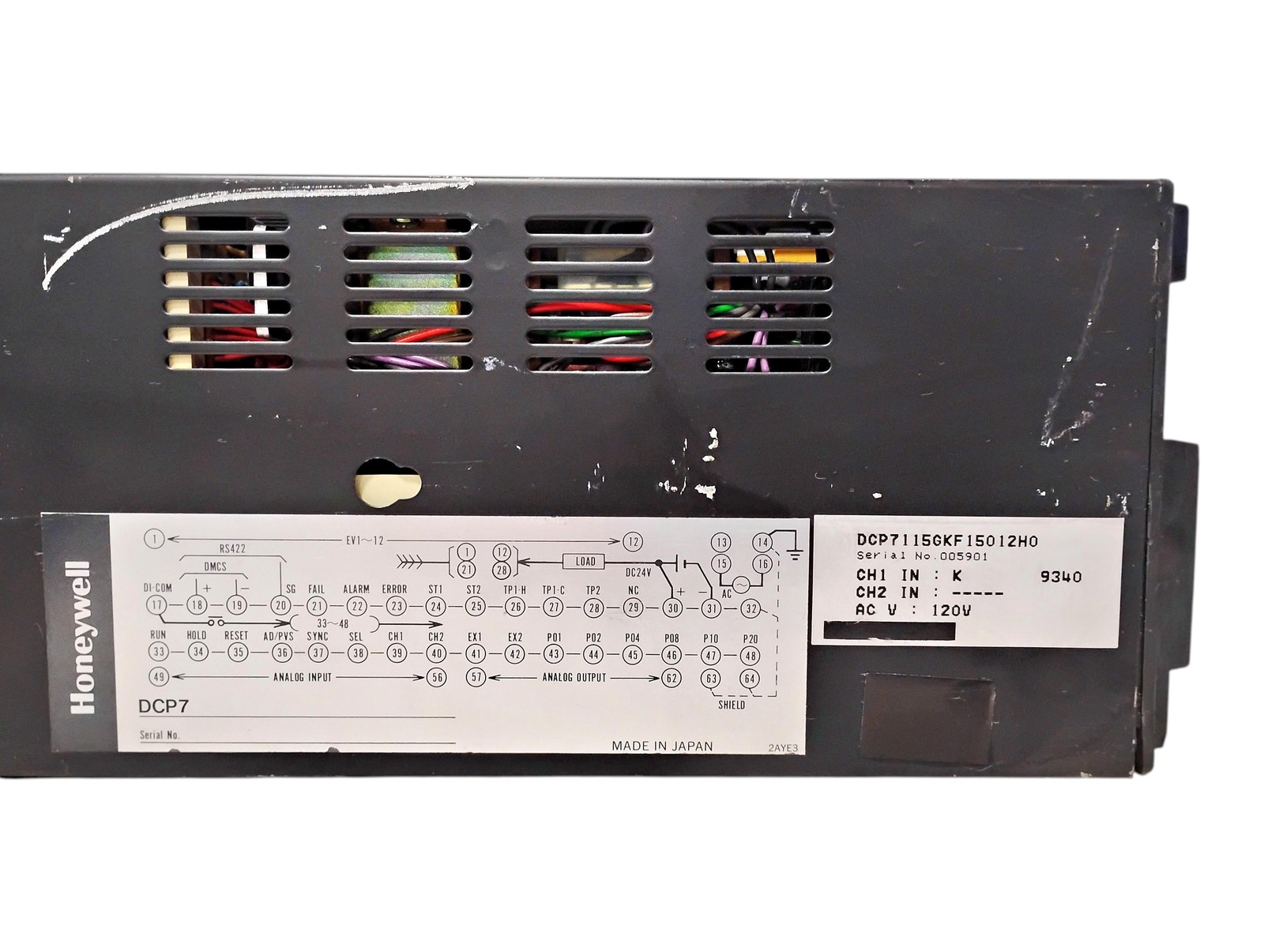 Honeywell DCP7115GKF15012H0 120 V AC Digital Control Programmer