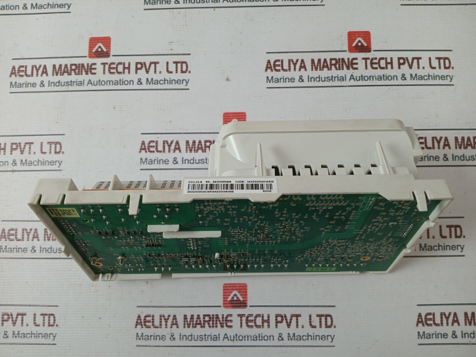 ABB CCU-23-S Control Unit 3AXD50000034658 250VAC 30VDC 2A 250mA V2.10.0.1