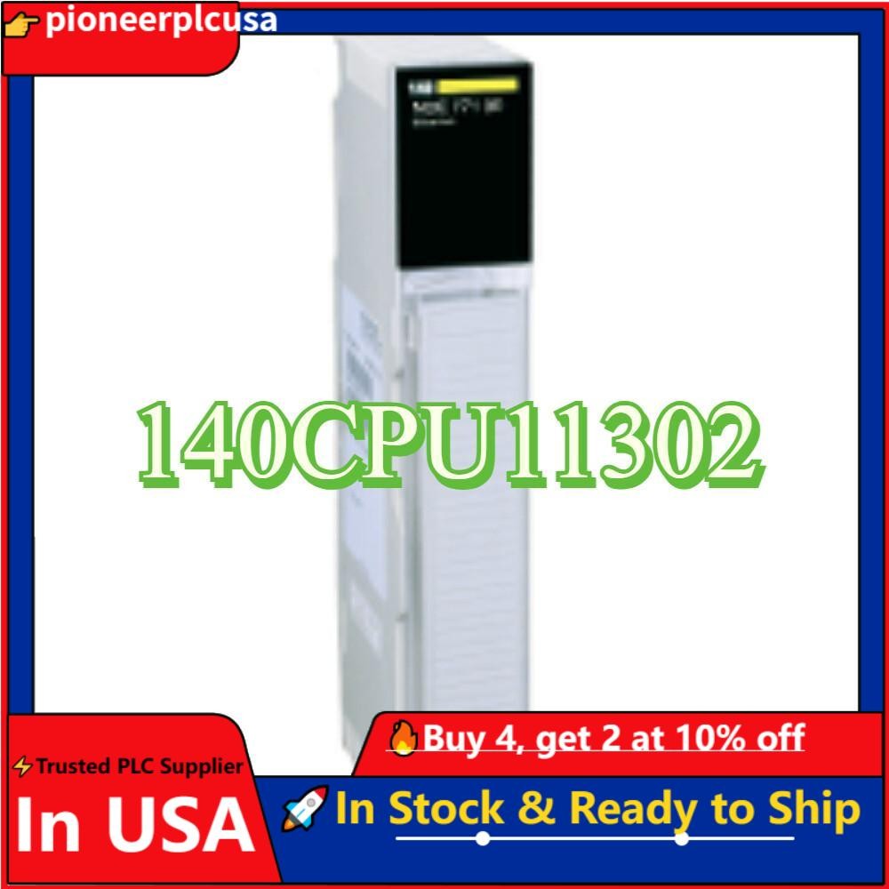 New In Box Schneider 140CPU11302 140-CPU-11302 PLC Controller CPU Module