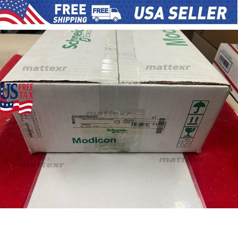 SND 490NRP95400 Modicon Fiber Line Drop Repeater 490-NRP-954-00 US Free TAX