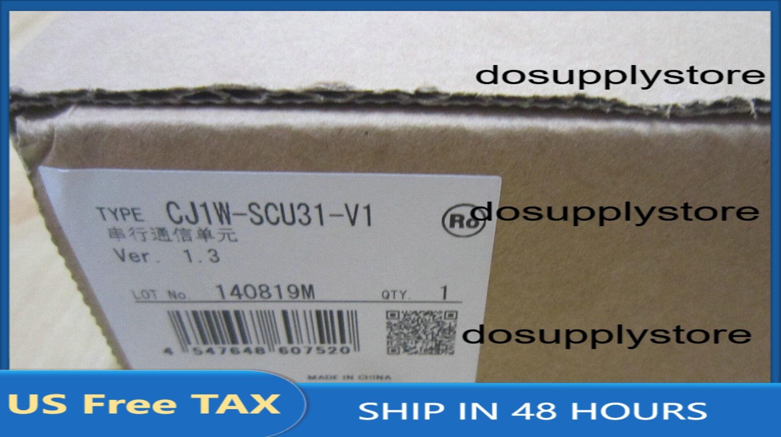 Omron CJ1W-SCU31-V1 PLC Module CJ1WSCU31V1 New In Box US Free TAX