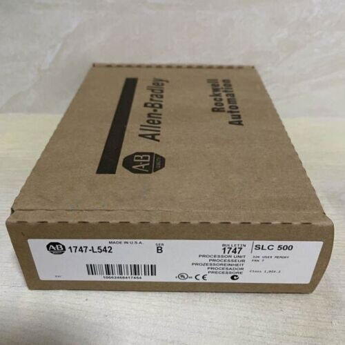 AB 1747-L542 /B SLC 500 5/04 CPU PROCESSOR UNIT Factory Sealed AB US Free Tax