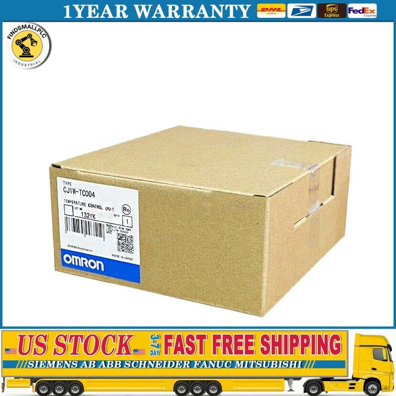 1PC New in Box Omron CJ1W-TC004 CJ1WTC004 Temperature Control Unit