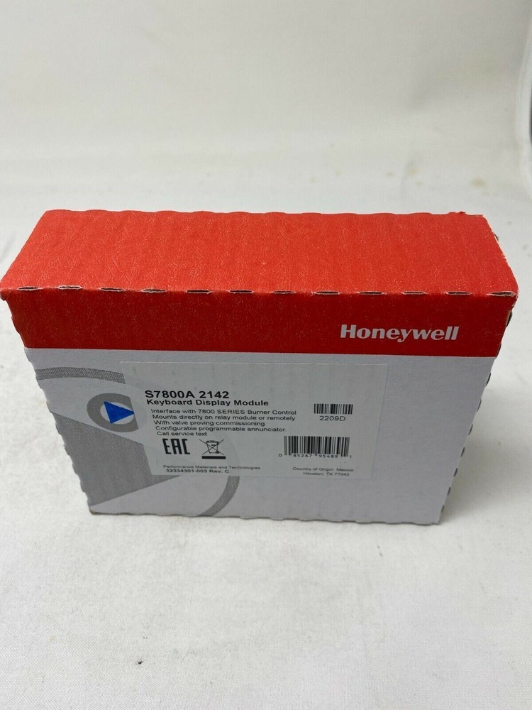1pc S7800A 2142 New Honeywell S7800A2142 Keyboard Display Module US Free TAX
