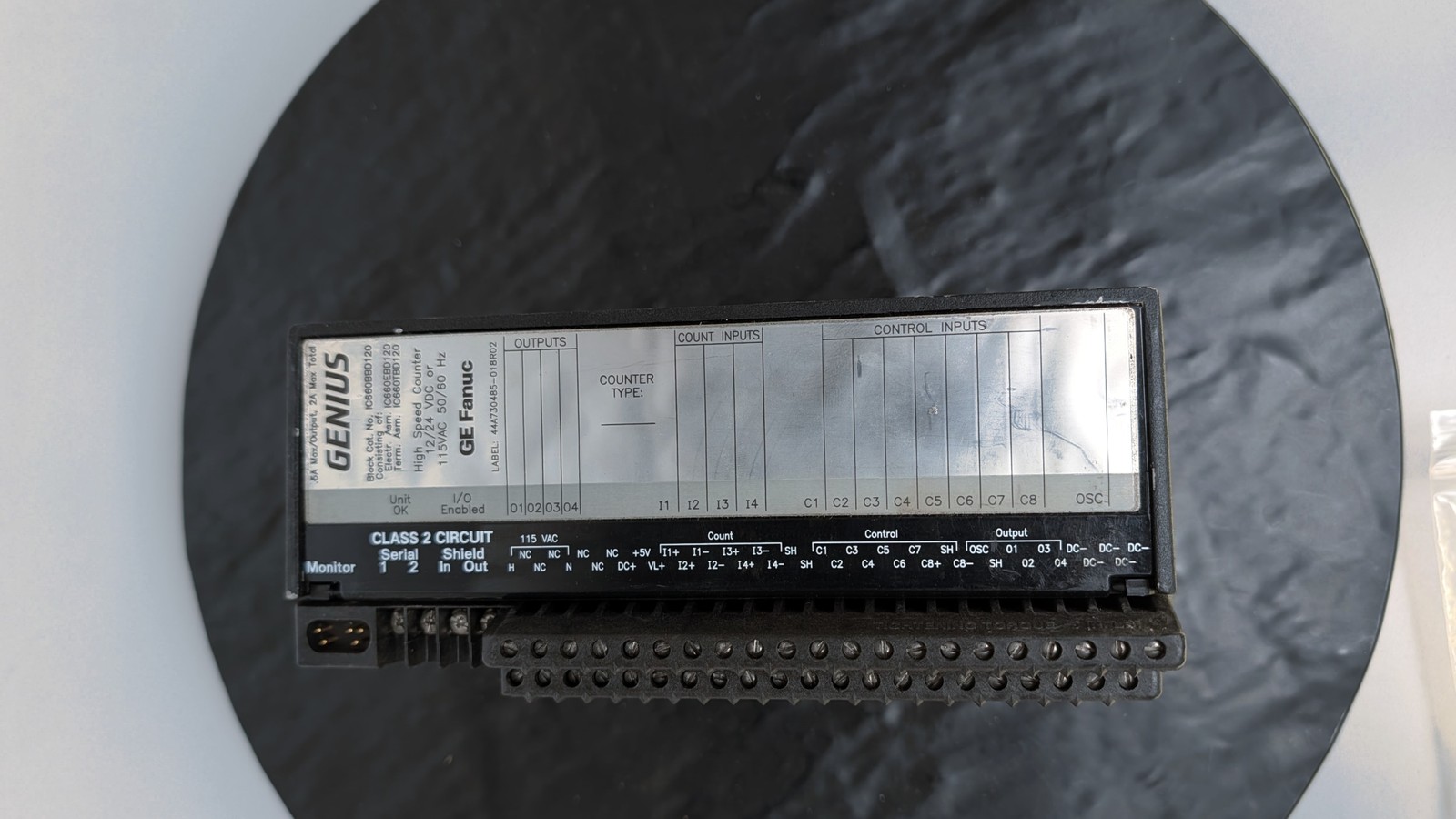 GE Fanuc IC660BBD120 Genius High Speed Counter IC660EBD120K+IC660TBD120K