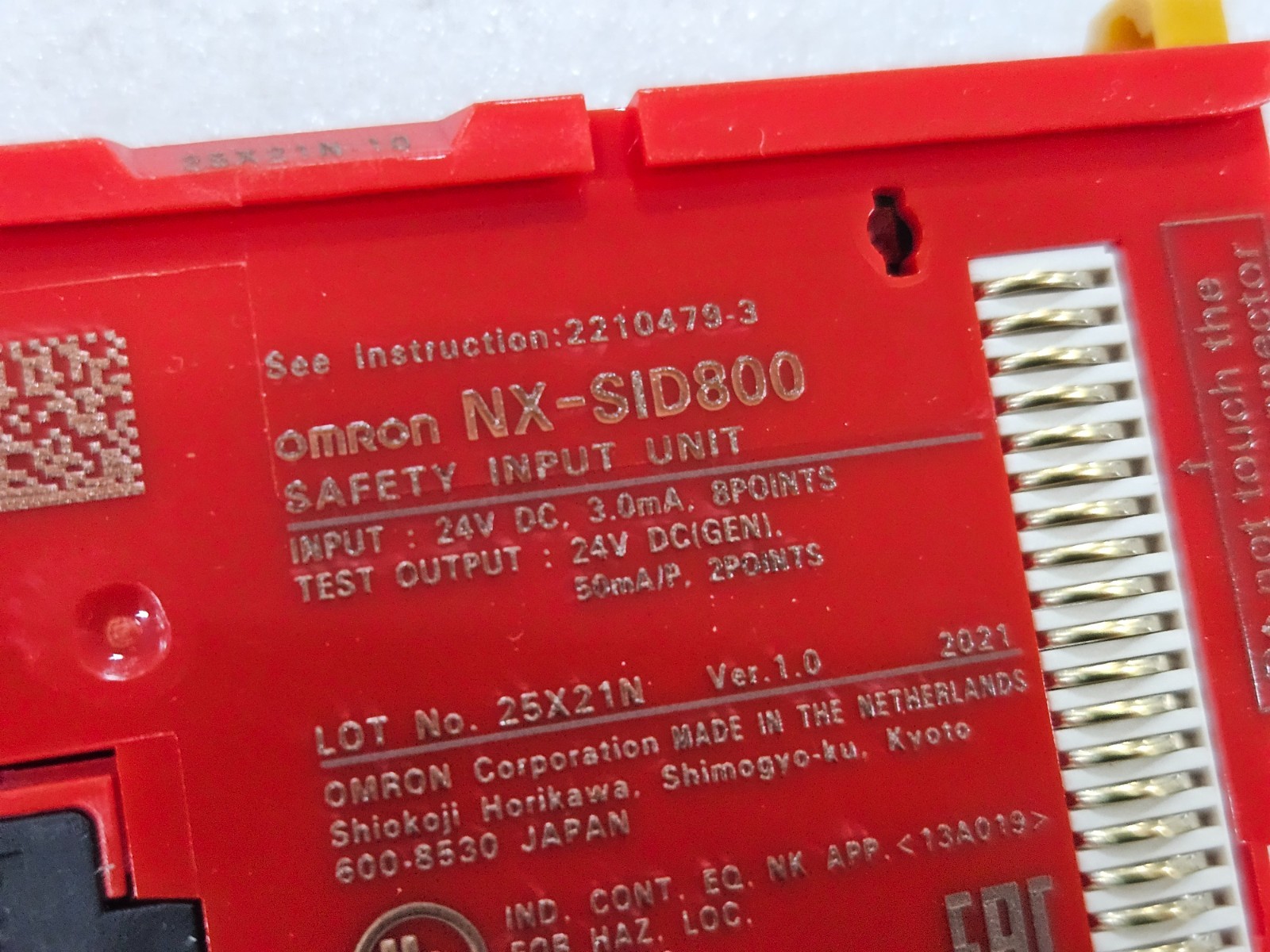 Omron NX-SID800