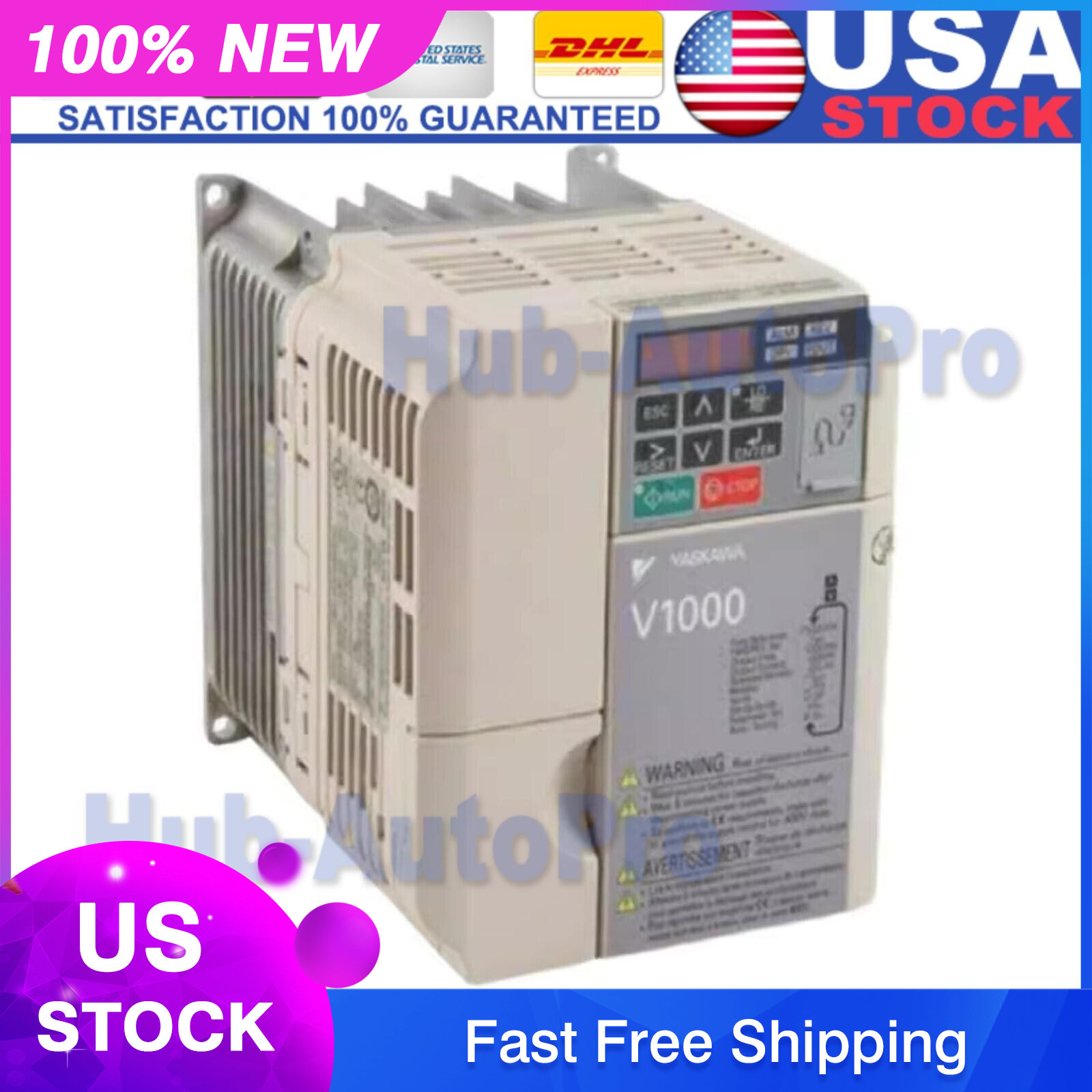 1PC Yaskawa CIMR-VU4A0018FAA CIMRVU4A0018FAA Inverter New Expedited Shipping