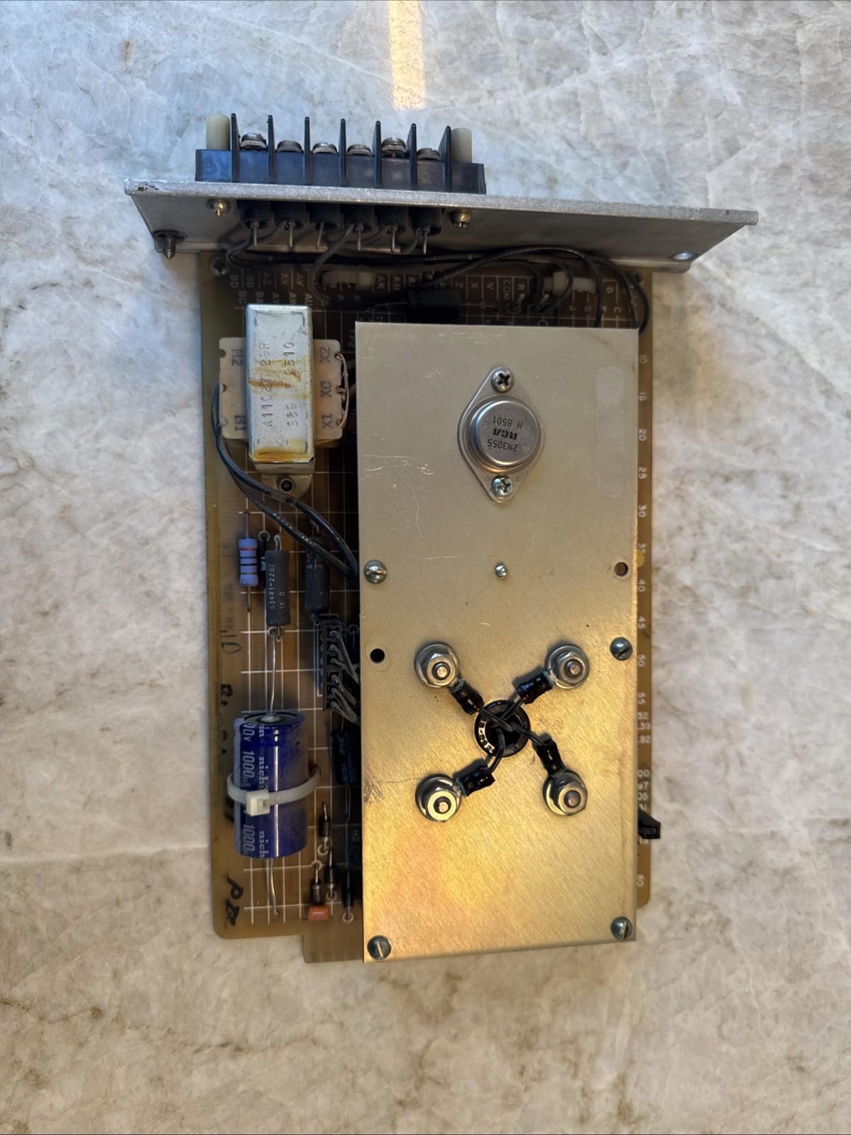 Reliance CVTG Voltage Transducer Module 0-51831-6 Card #22Z61