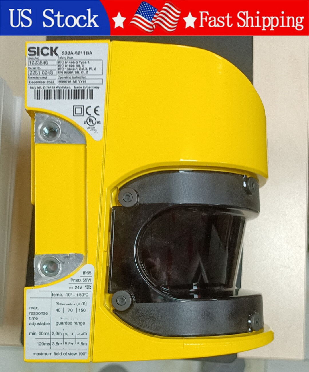 S30A6011BA 1PCS New Factory seal SICK S30A-6011BA Warranty 12 months
