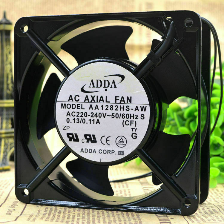 ADDA AA1282HS-AW 12CM 12038 220V 0.13A cooling fan free shipping #FAN 2