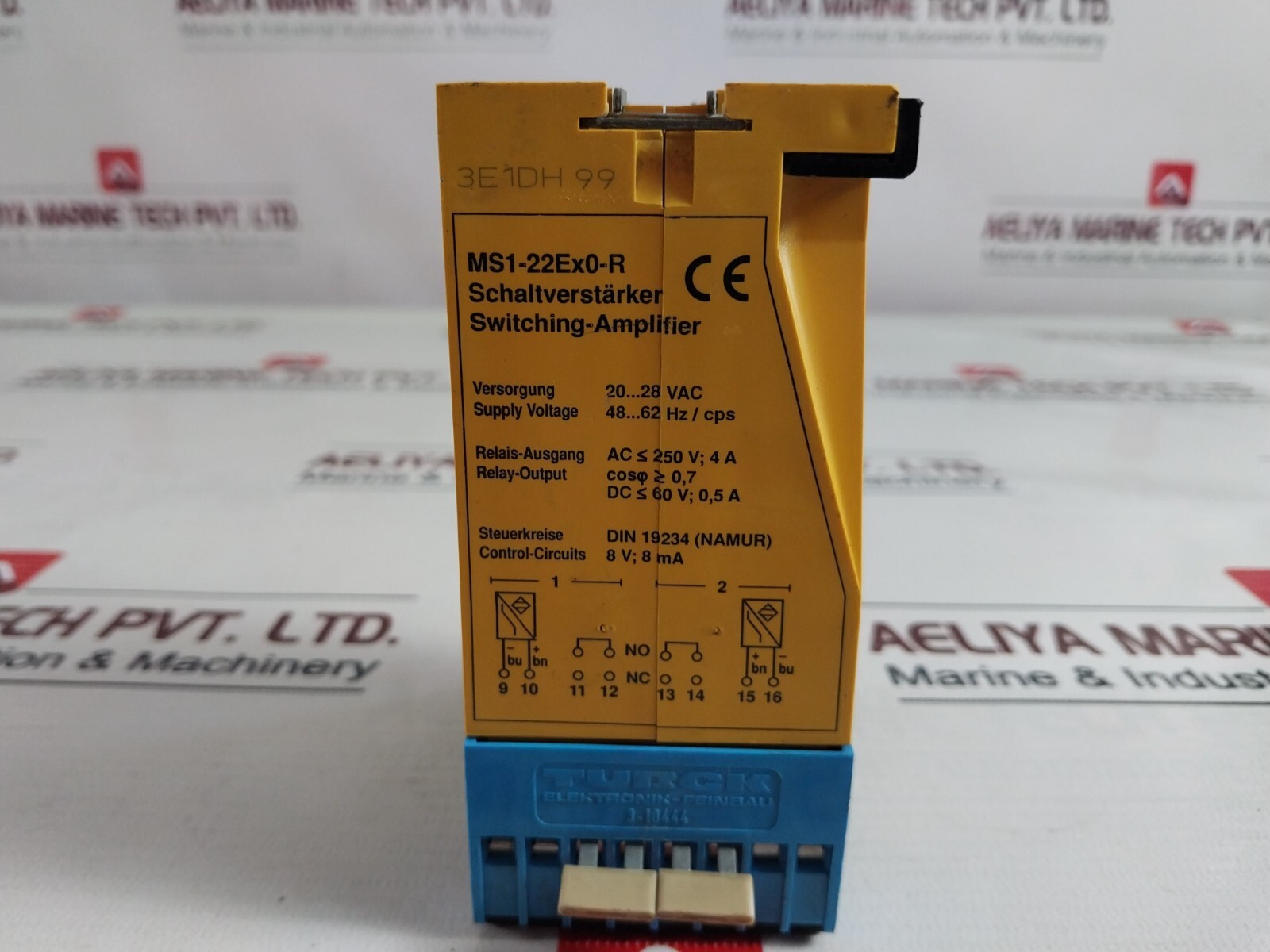 Turck MS1-22 EX0-R Switching Amplifier 20…28VAC AC 250V 4A