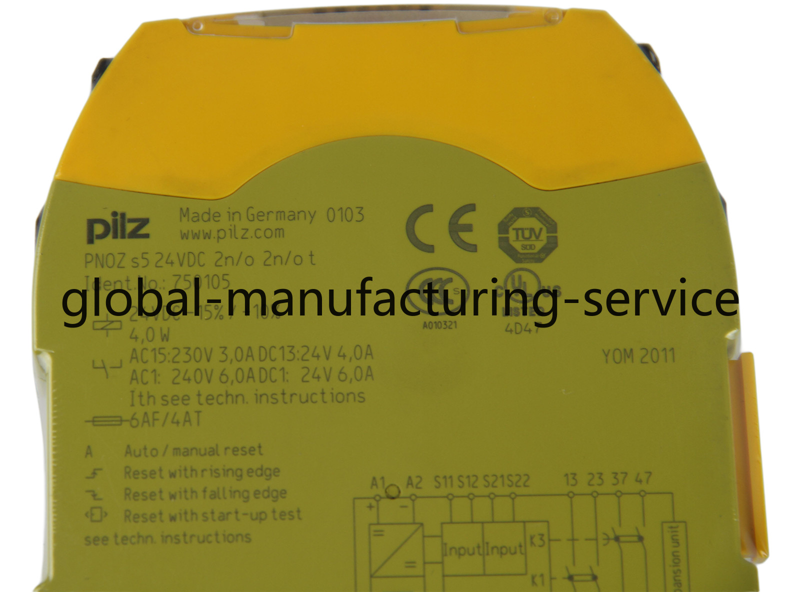 New PILZ PNOZ S5 750105 Safety Relay – US Stock