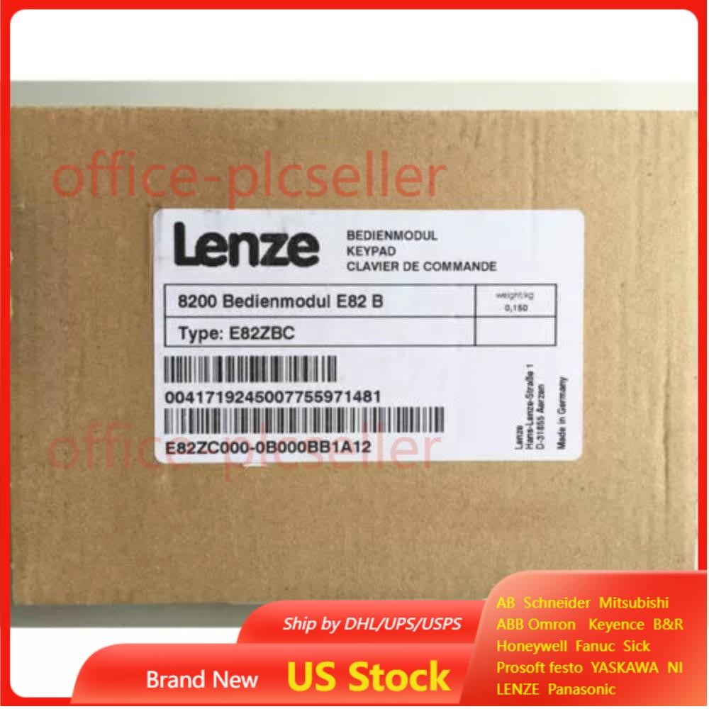 US Free TAX One Lenze E82ZBC Operating Keypad Module New In Box Free Shipping