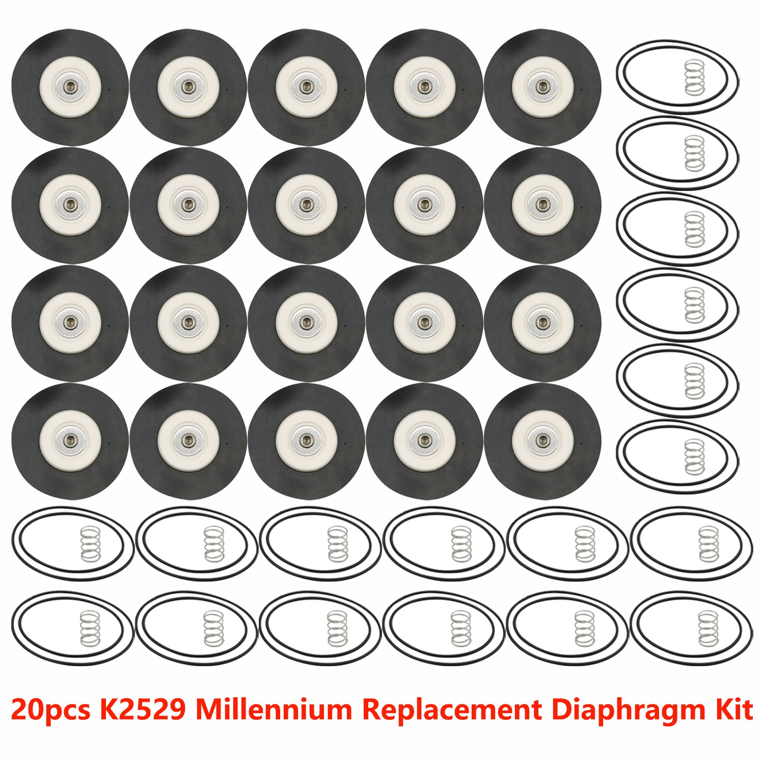 20pcs K2529 Millennium Replacement Diaphragm Kit for Goyen RCAC25 Pulse Valve