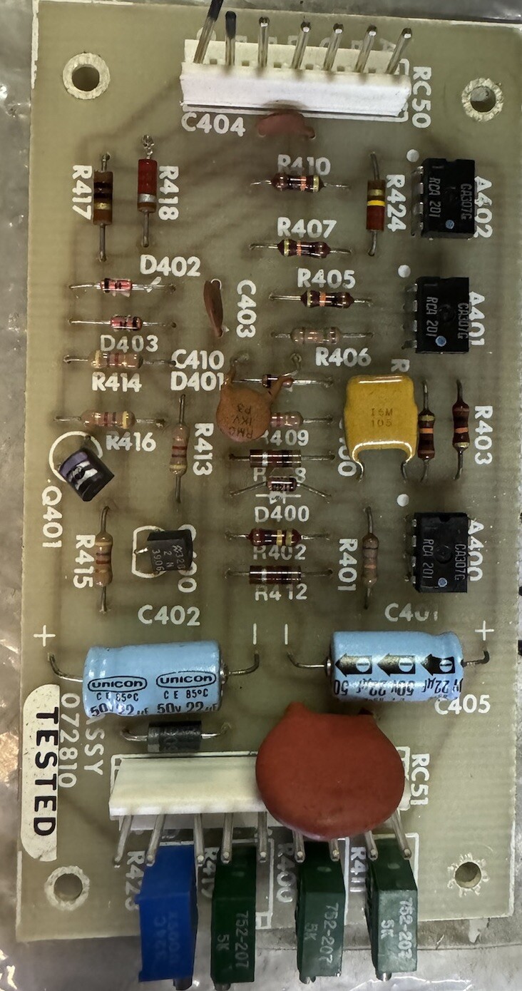 MILLER WELDER And WIRE FEEDER PARTS 072810 PC Board Used Tested