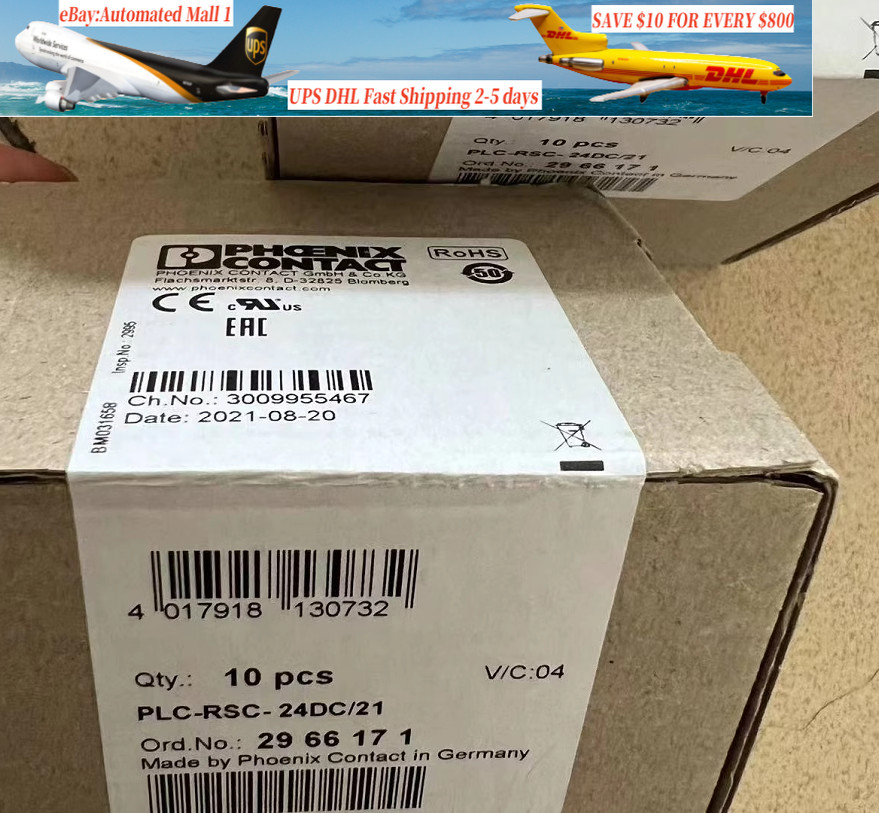 10PC NEW CONTACT PLC-RSC -24DC/21 module 2966171
