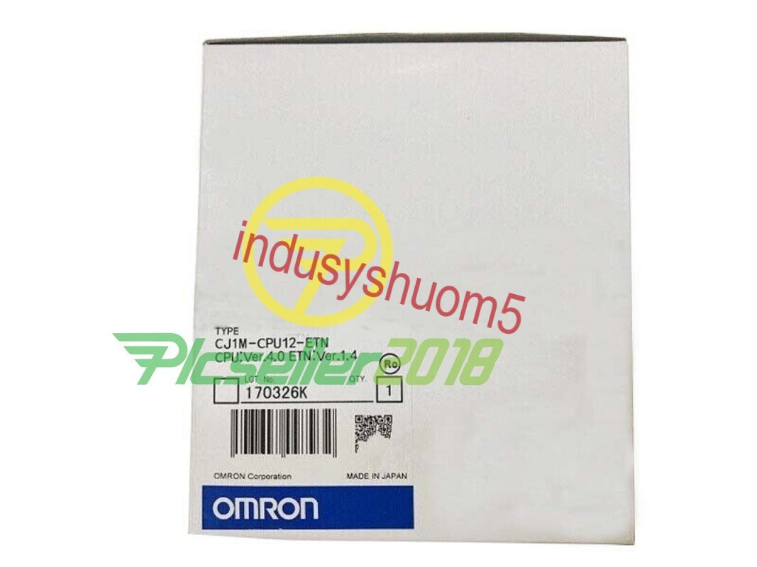 CJ1M-CPU12-ETN NEW OMRON CJ1MCPU12-ETN CPU UNIT CJ1MCPU12ETN