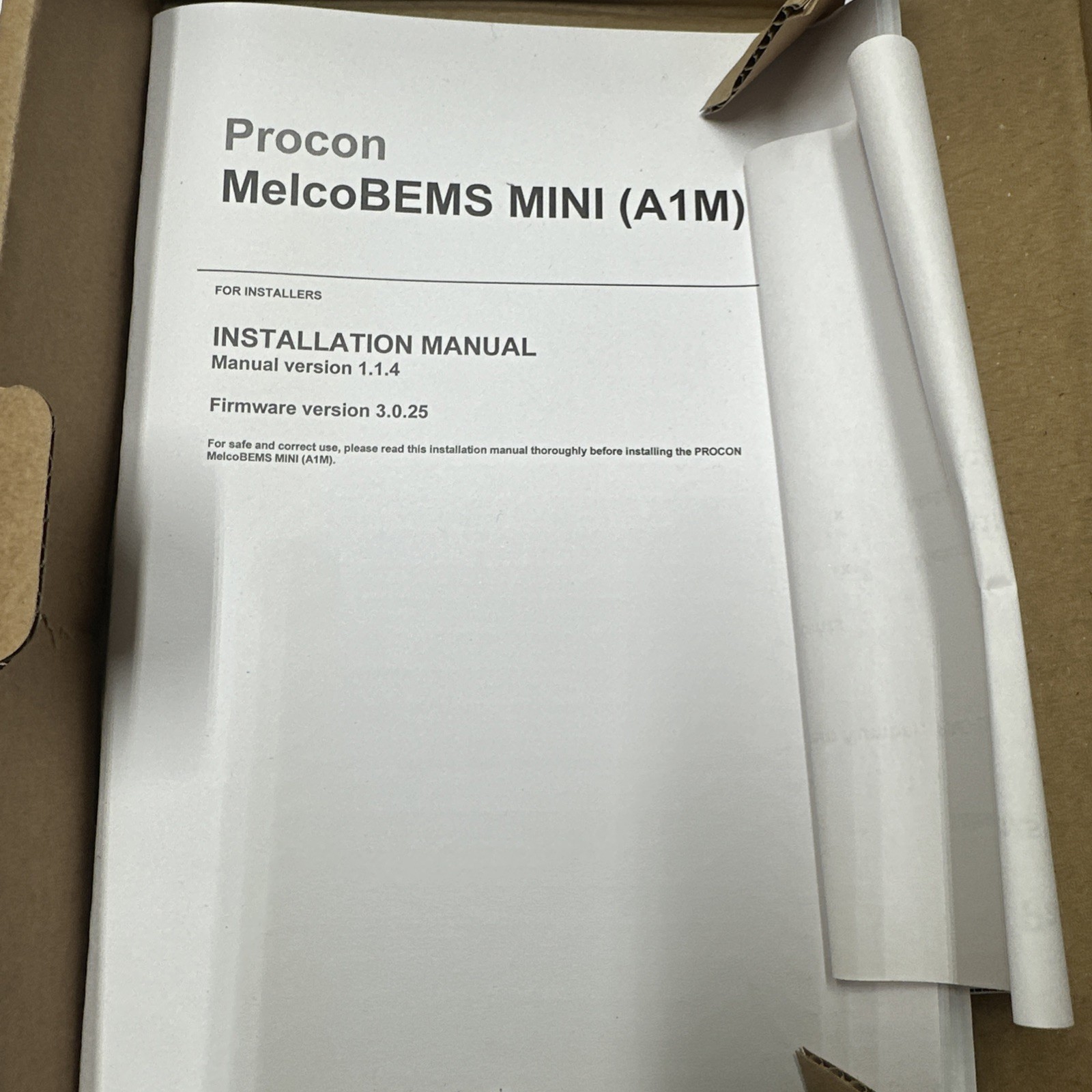 Mitsubishi Procon MelcoBEMS MINI (A1M) PAC-UKPRC001-CN-1