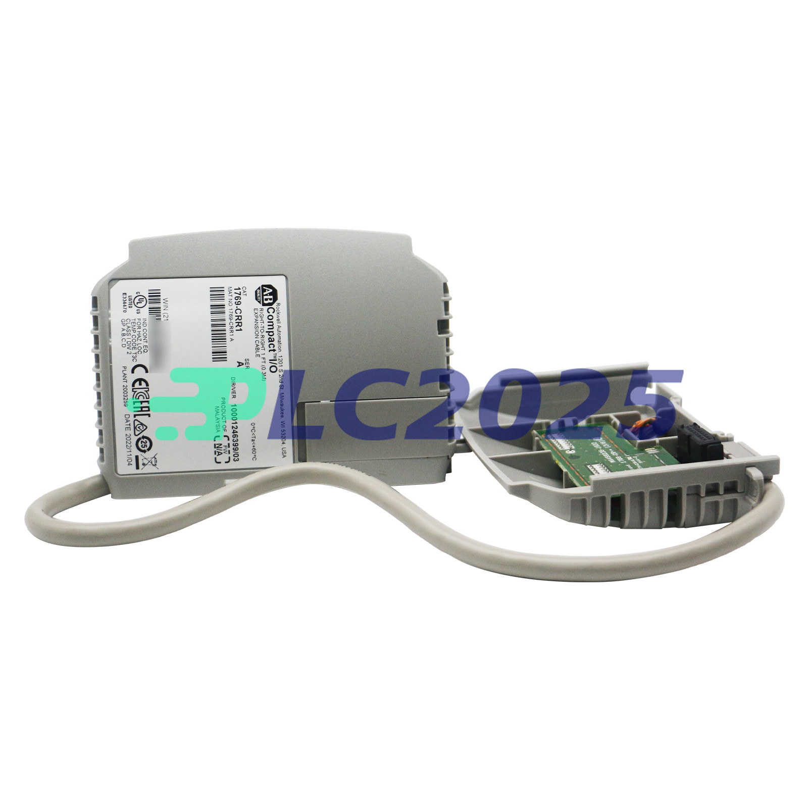 Allen Bradley 1769-CRR1 CompactLogix Right-To-Right Cable NEW AB1769CRR1