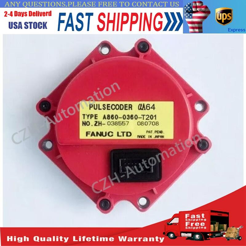 One New Fanuc A860-0360-T201 Encoder A8600360T201 Fast Shipping