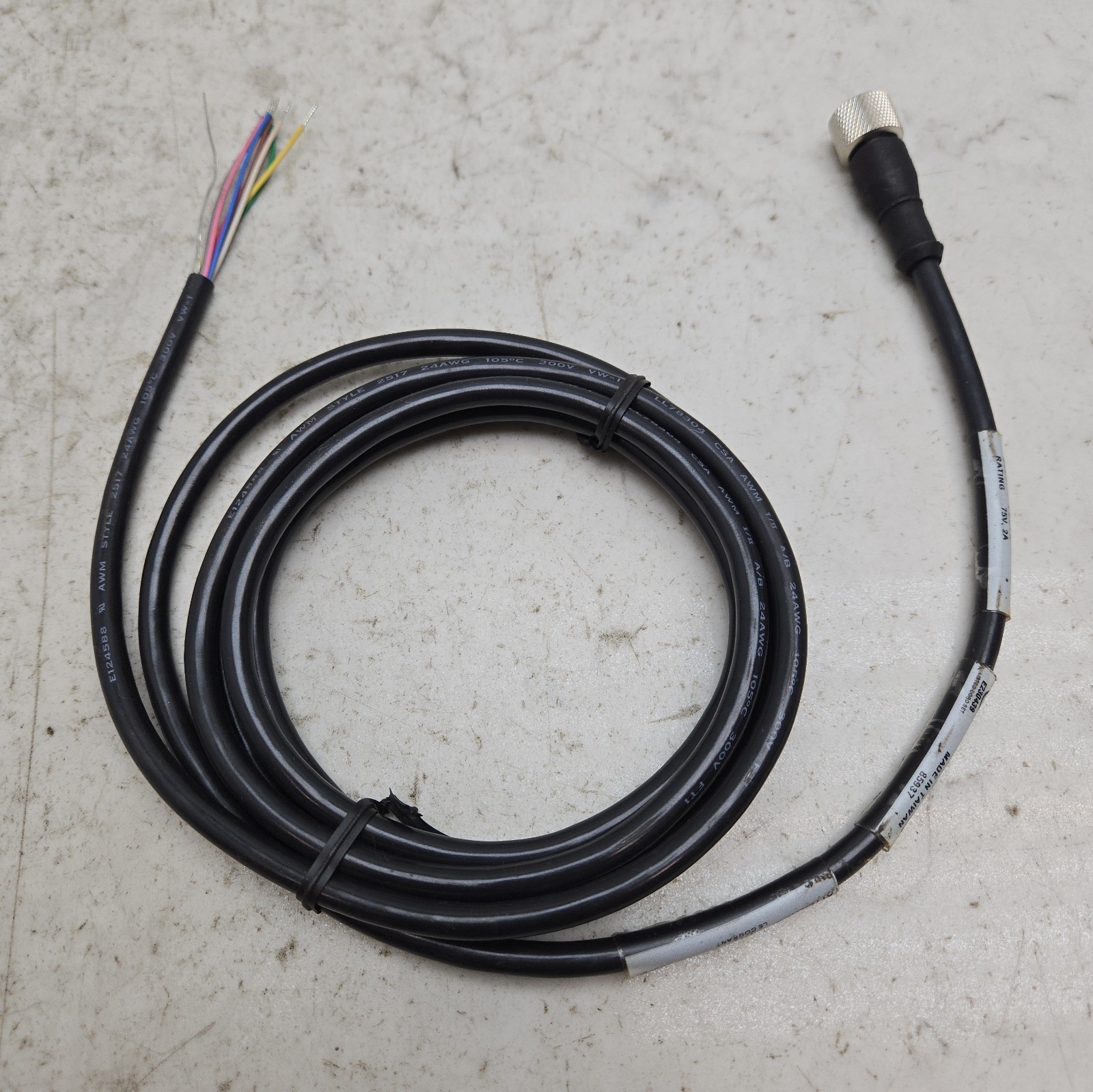 Banner Engineering MQDC2S-806 Cordset Single Ended M128-pin Straight Female New