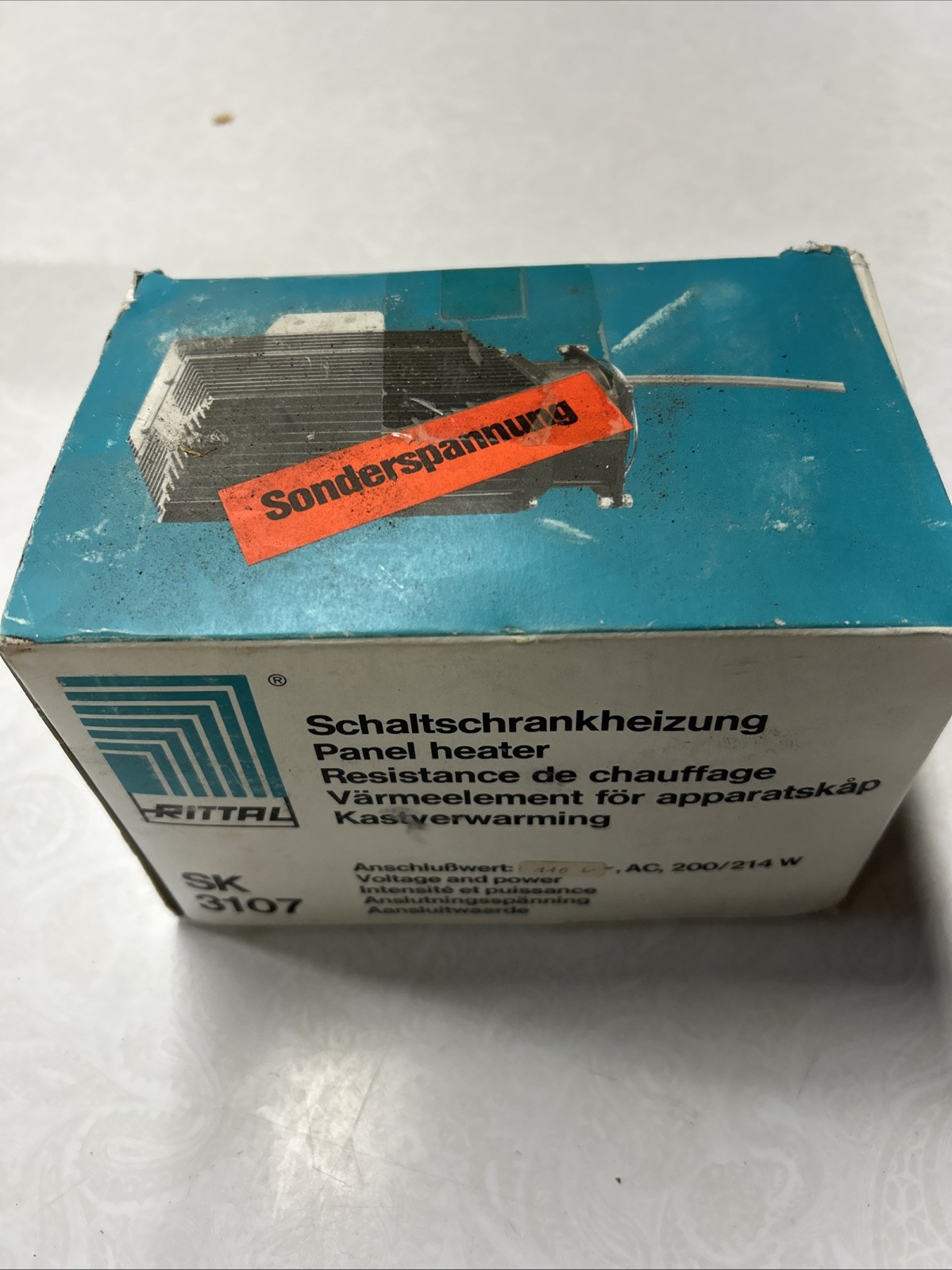 Rittal 110V AC 200/214W Panel Heater SK3107