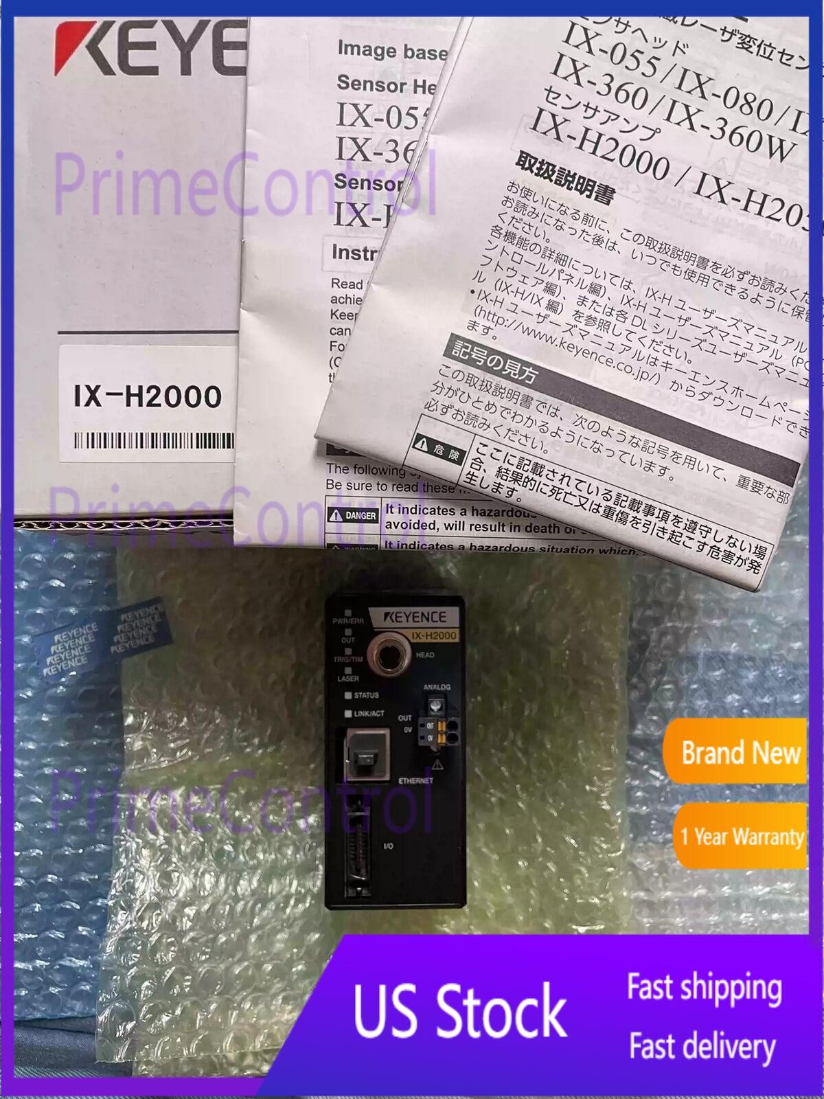 1PC Keyence IX-H2000 Laser Sensor New US Free TAX IXH2000 US Free TAX