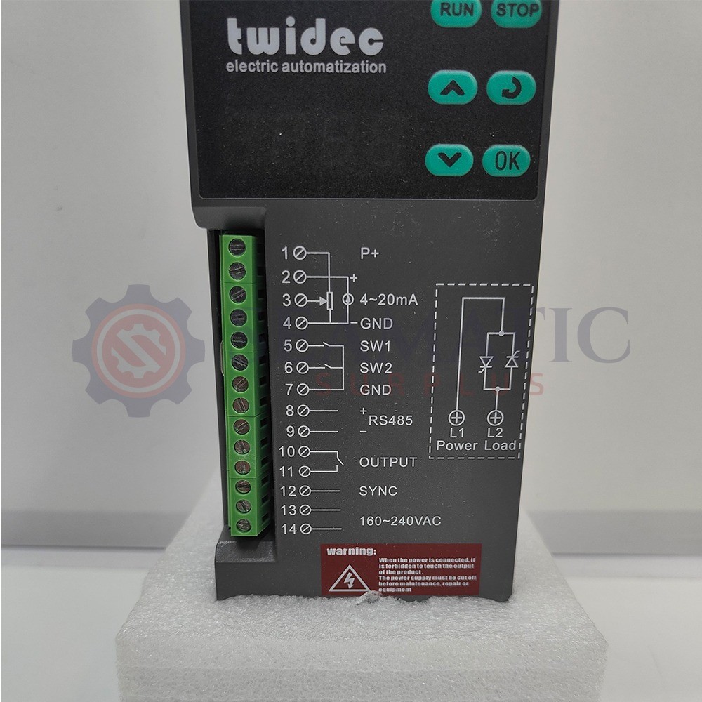 NEW TWIDEC TH-1-4-060-P SINGLE-PHASE DIGITAL SMART SCR POWER REGULATOR, V#845