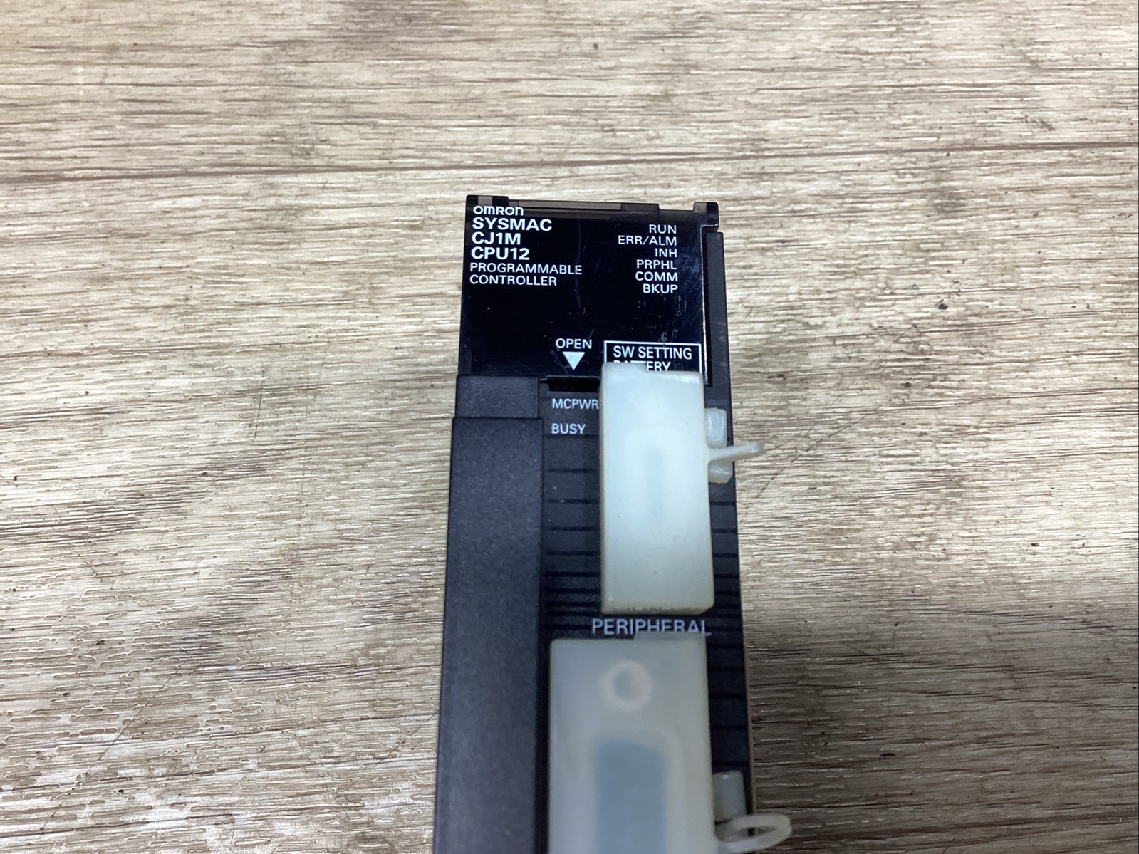 OMRON CJ1M-CPU12 CPU UNIT #812M15