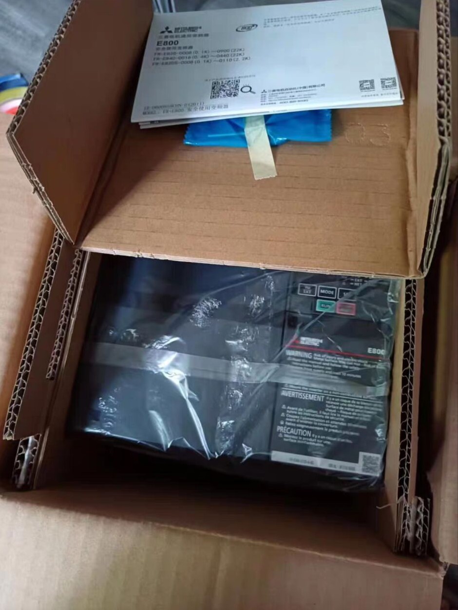 New One Mitsubishi FR-E840-0120-4-60 Inverter FRE8400120460 Expedited Shipping