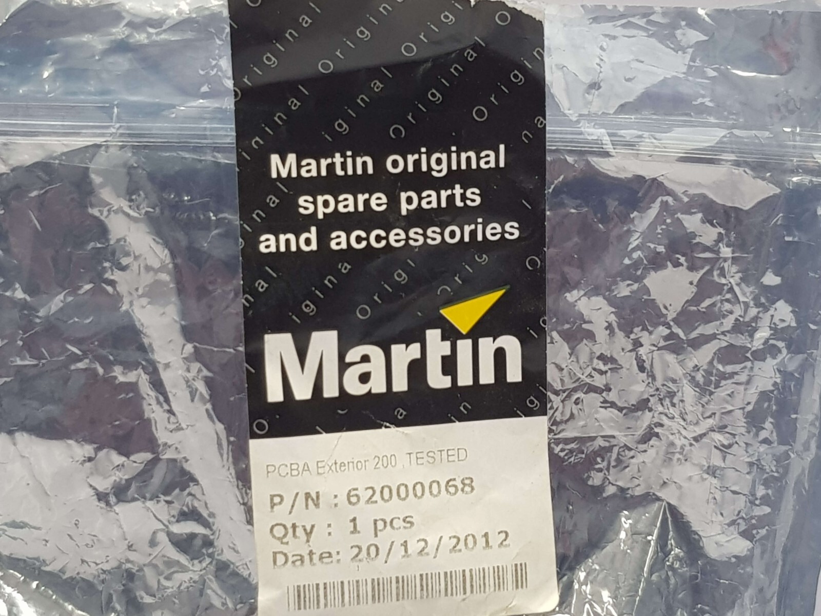 MARTIN PROFESSIONAL 01001516D PCB CARD EXTERIOR 300