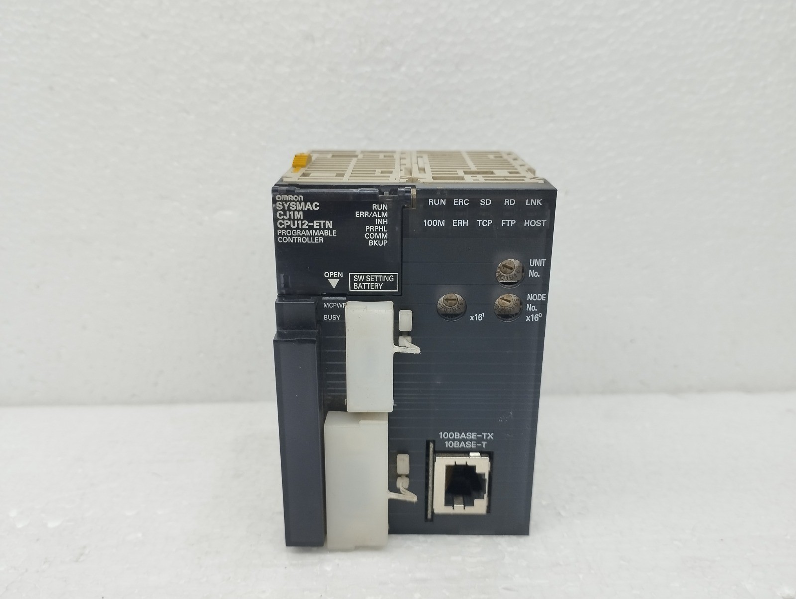 CJ1M-CPU12-ETN CJ1MCPU12ETN Omron Programmable Controller PLC Ver 4.0 CPU 1PC