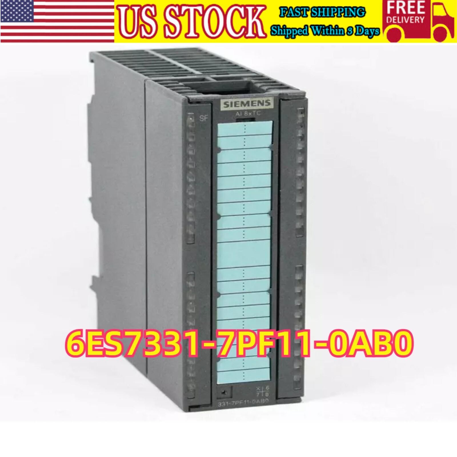 New Siemens 6ES7 331-7PF11-0AB0 6ES7331-7PF11-0AB0 SM 331 analog input modules