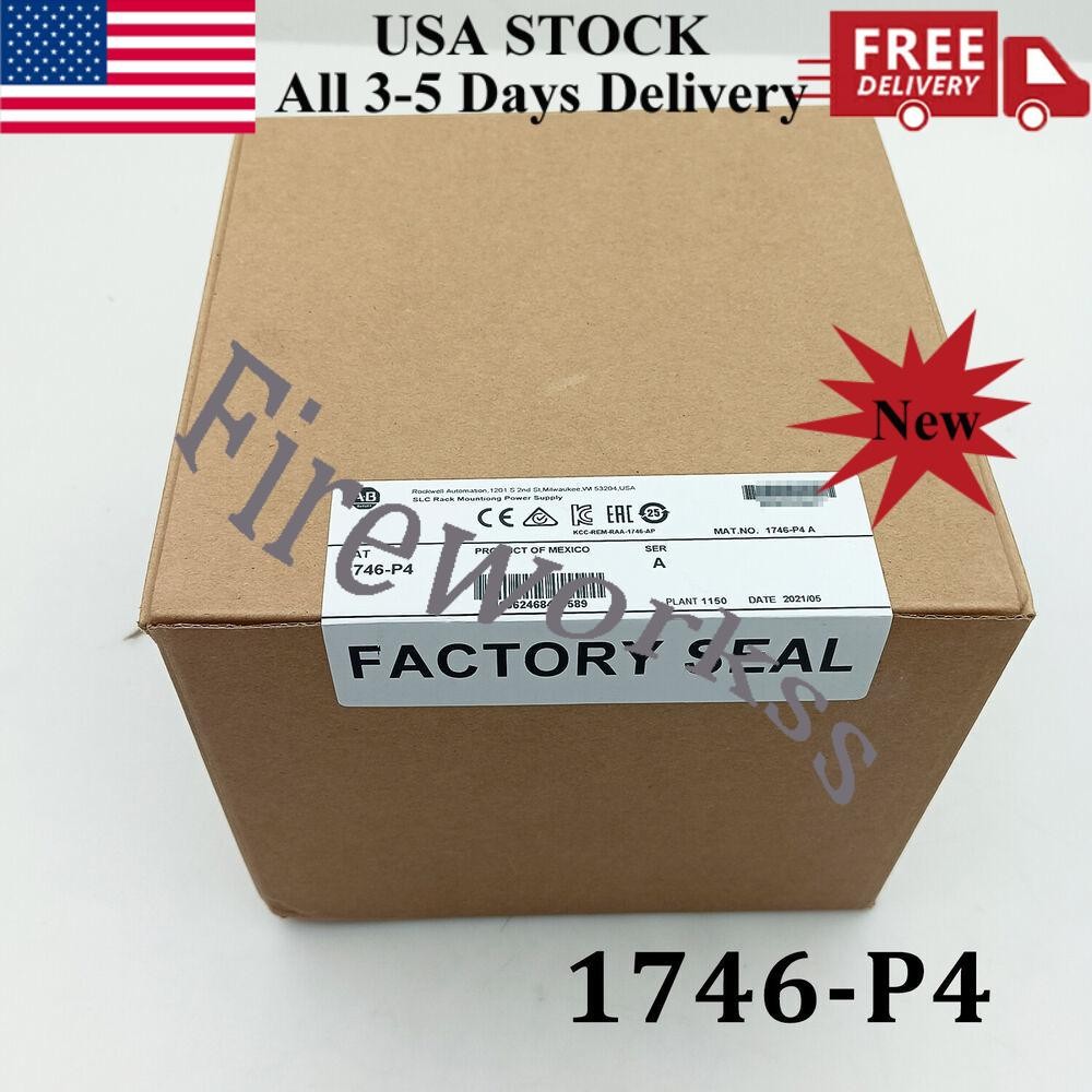 Allen-Bradley 1746-P4 Ser A SLC 500 Power Supply 1746P4 Module New Sealed