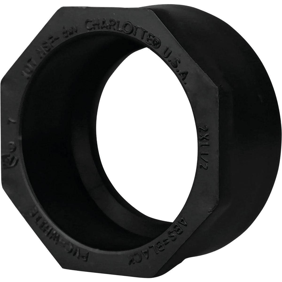 Charlotte Pipe 2 In. Spigot x 1-1/2 In. Hub Reducing ABS Bushing Charlotte Pipe