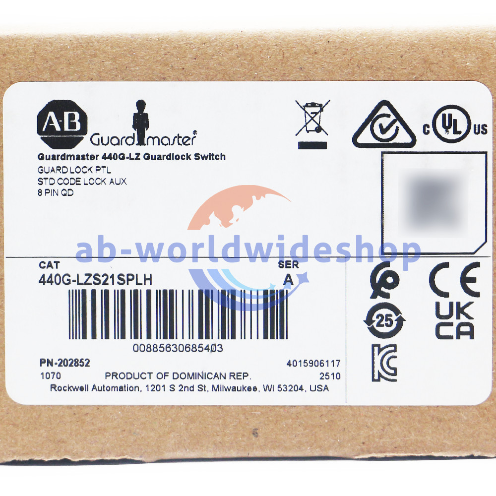 NEW440G-LZS21SPLH Guard Master Guardlock Switch US Free Tax