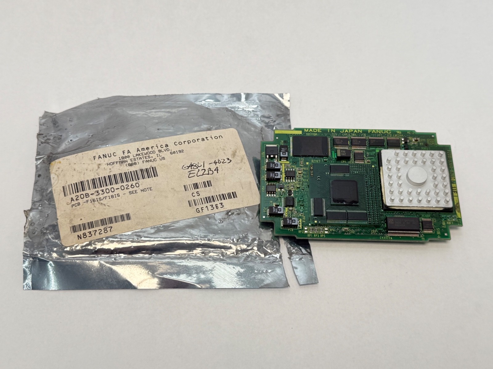 Fanuc A20B-3300-0260 Control CPU Module Board PCB A20B33000260