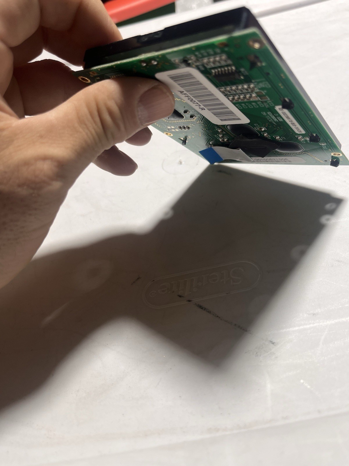 Vintage TFT Display Panel assembly with PCB board, gold plated display backplane