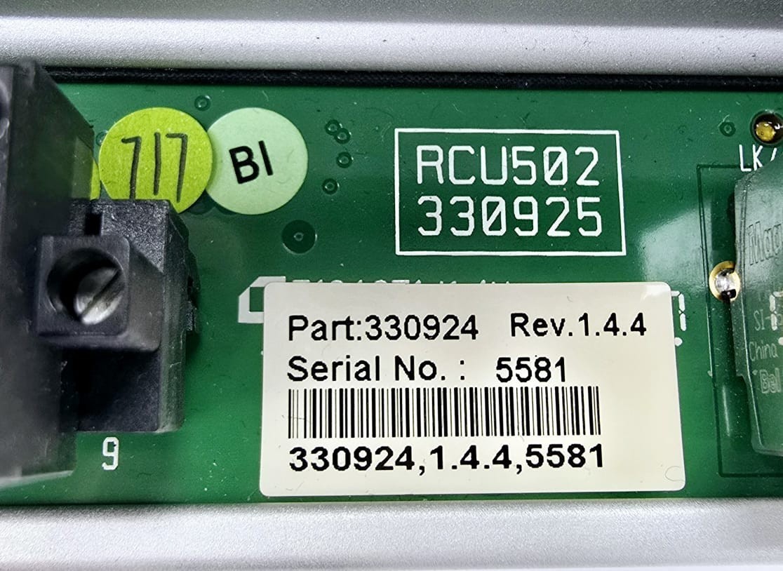 Used Kongsberg RCU502 Remote Controller Unit Rev. 2.0.5 330924 Free Shipping