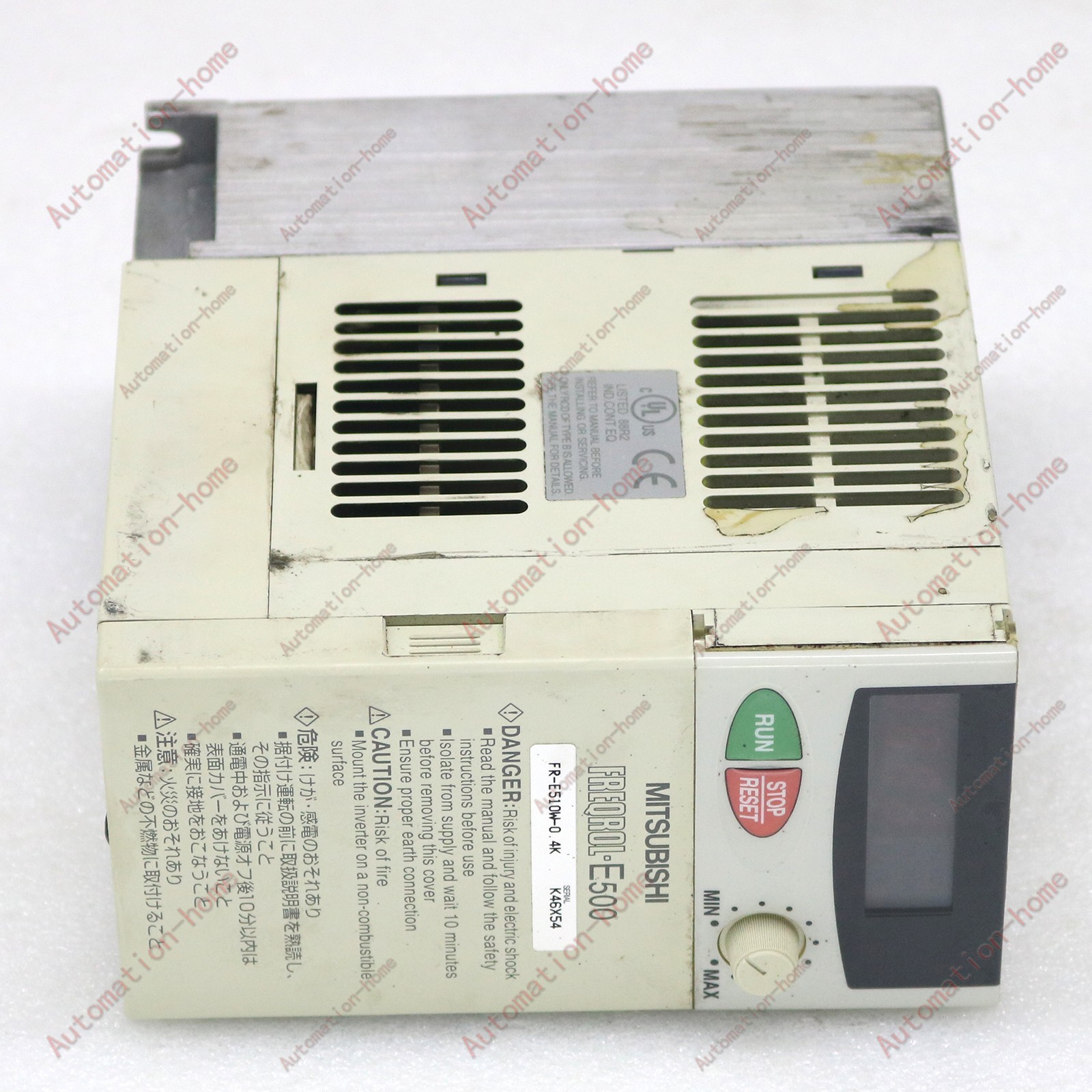 E500 FR-E510W-0.4K Used Mitsubishi Inverter Tested ship DHL